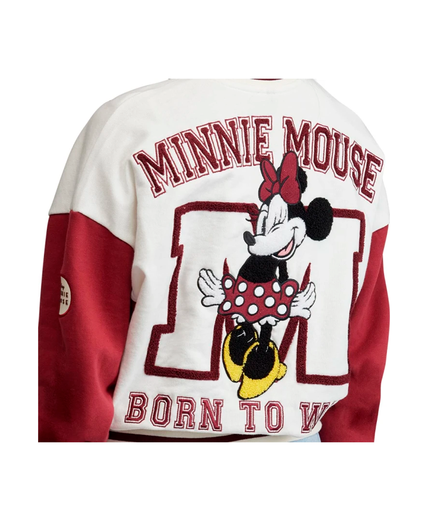 Chamarra Universitaria Minnie Mouse