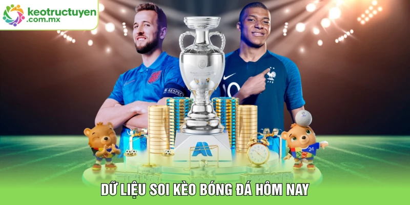Dữ liệu soi kèo bóng đá hôm nay
