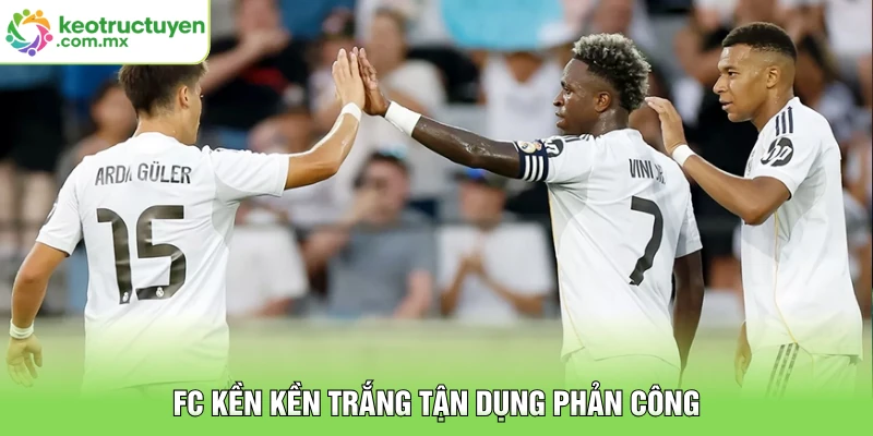 FC kền kền trắng tận dụng phản công 